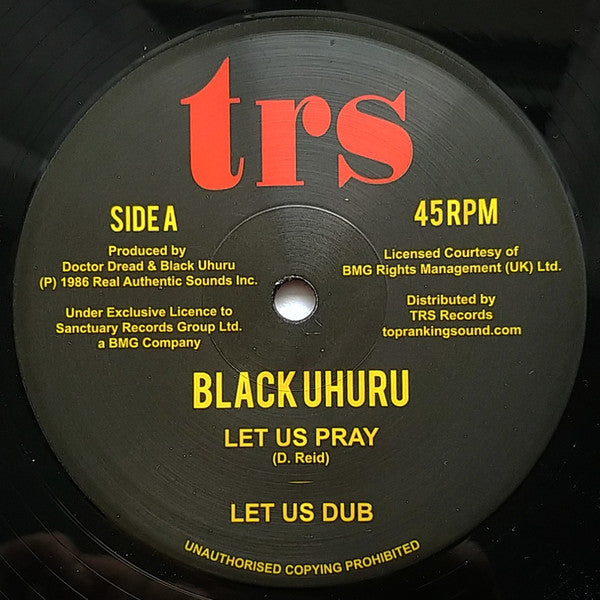 let us pray (10inch single-mint)
