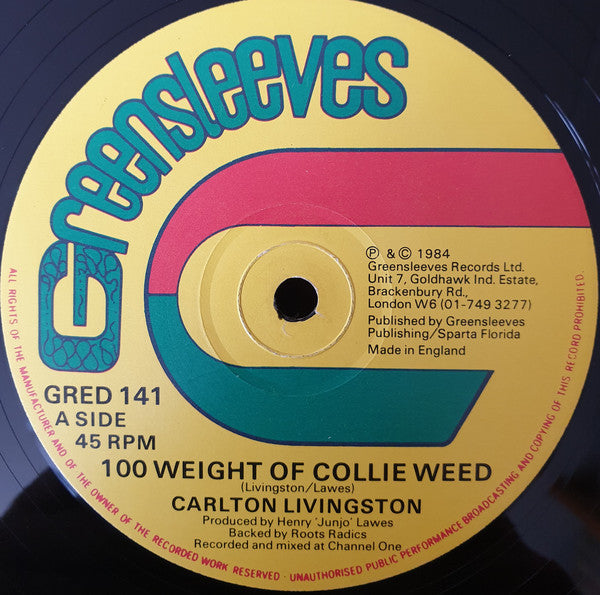 100 weight of collie weed (12inch)