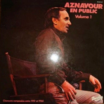 aznavour en public volume 1 (2lp)
