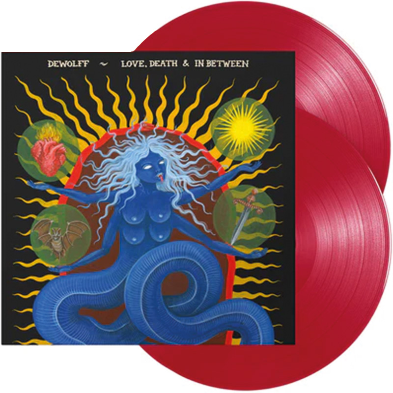 love, death & in between (red vinyl)