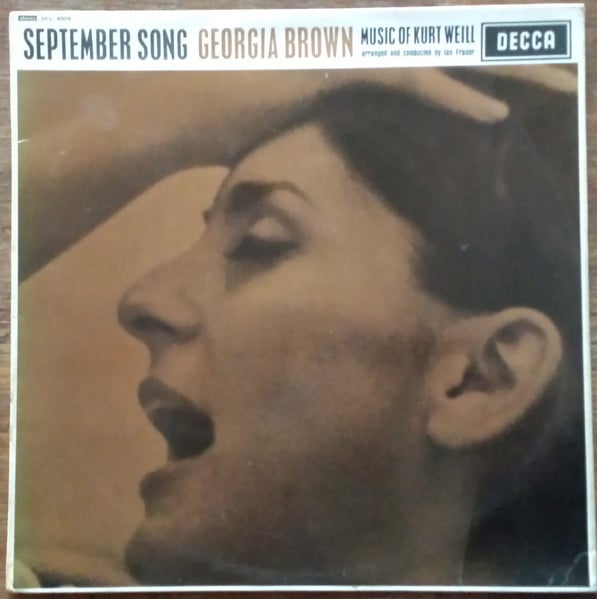 september song (music of kurt weill)