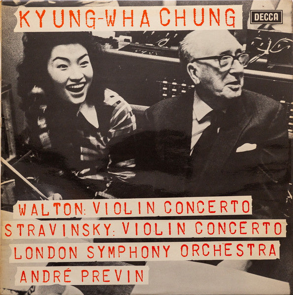 wha chung, london symphony orchestra, andré previn - violin concertos