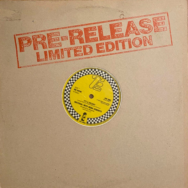 it's a holiday (12inch)