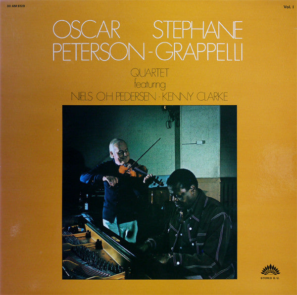 oscar peterson & stephane grappelli quartet vol.1