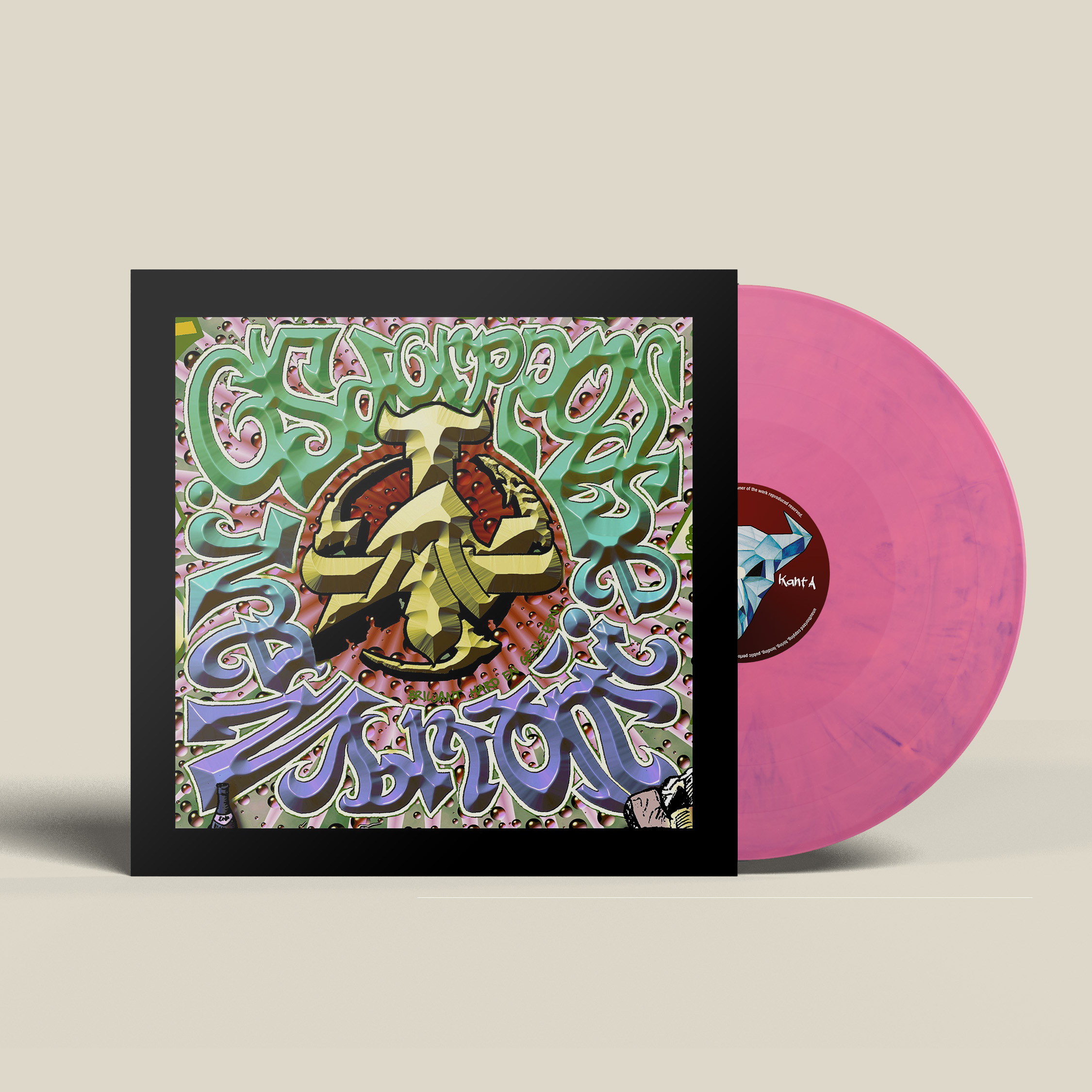 briljant hard & geslepen (pink vinyl)