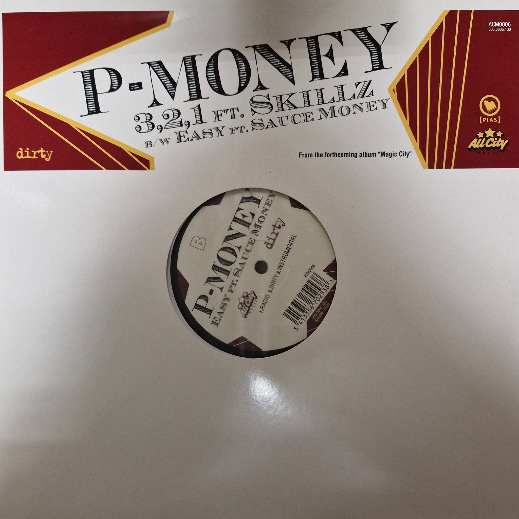 money – 3, 2, 1   easy (lp)