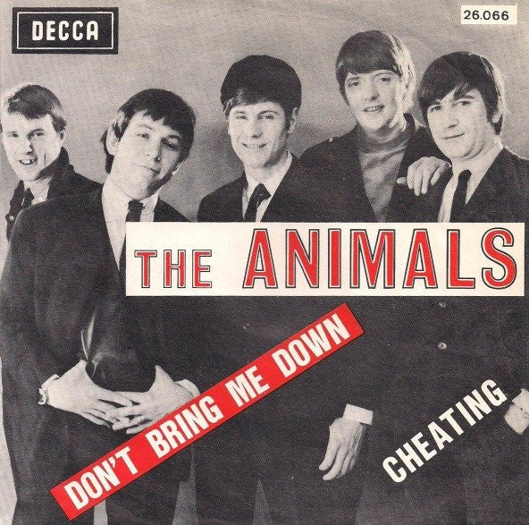 don't bring me down / cheating (7inch single)