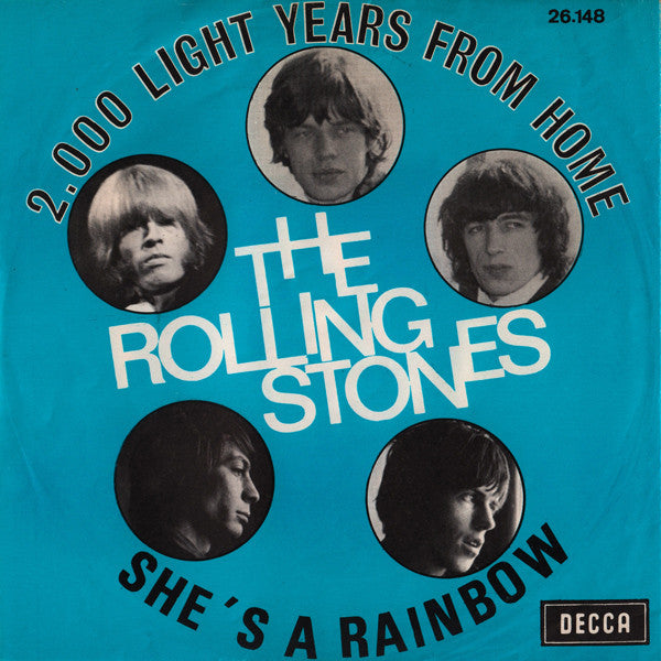 2,000 light years from home   she's a rainbow (7inch single)