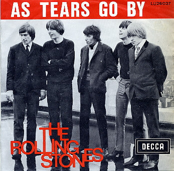 as tears go by (7inch single-near mint)