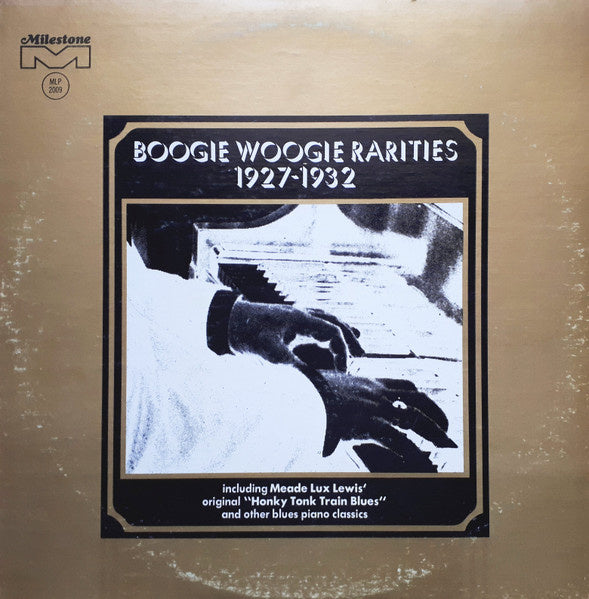 boogie woogie rarities 1927-1932