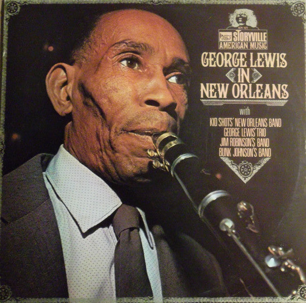 george lewis in new orleans (lp)