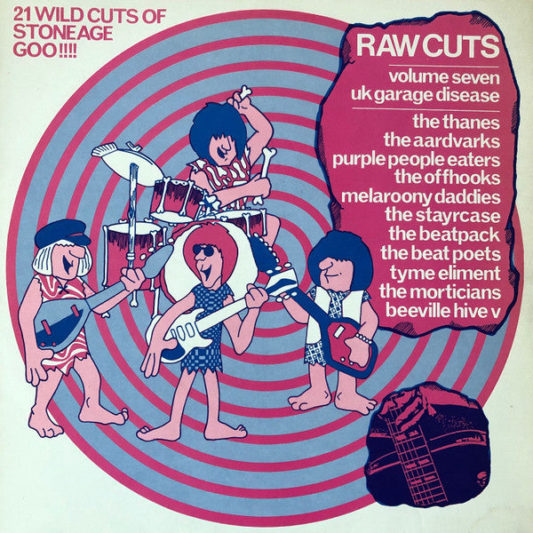 raw cuts volume seven - uk garage disease (lp)
