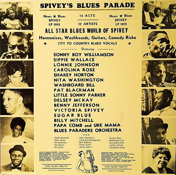 spivey's blues parade (lp)