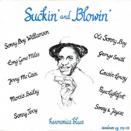 suckin' and blowin' - harmonica blues (lp)