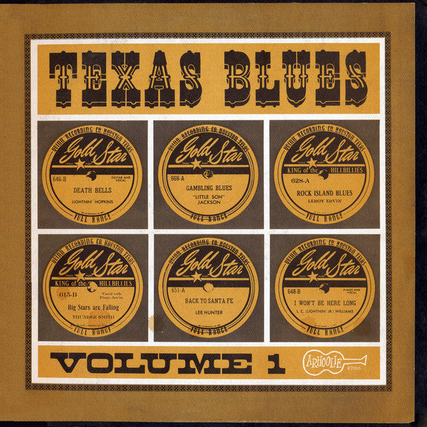texas blues volume 1 (lp)