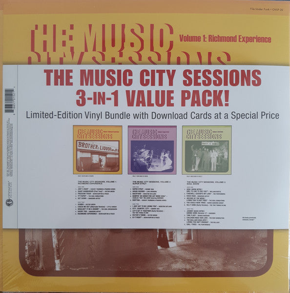 the music city sessions 3-in-1 value pack (3lp set)